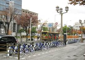 堺東駅南口サイクルポートイメージ図